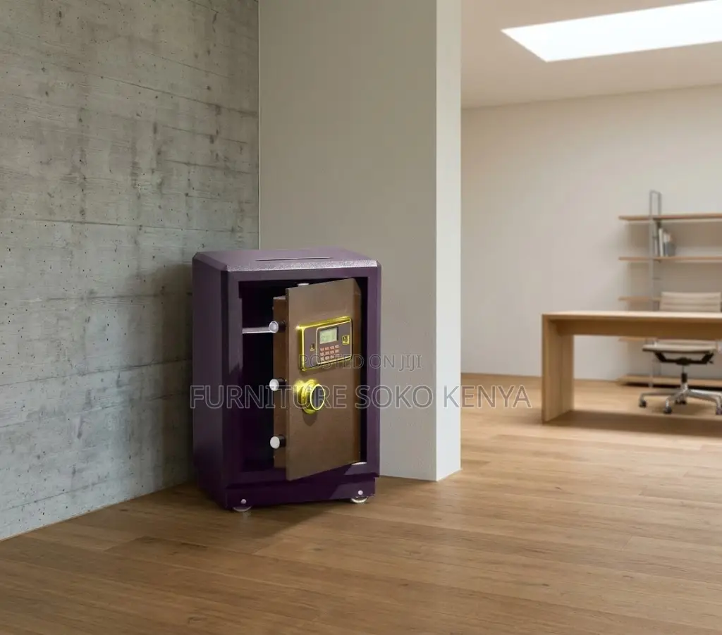 Safes; 60KGS Home Fireproof Digital Cash Box Safe