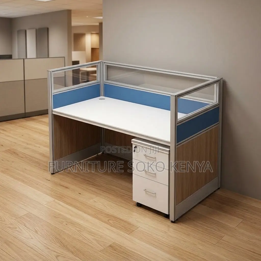 Office Workstations; One User Modern Workstation Table