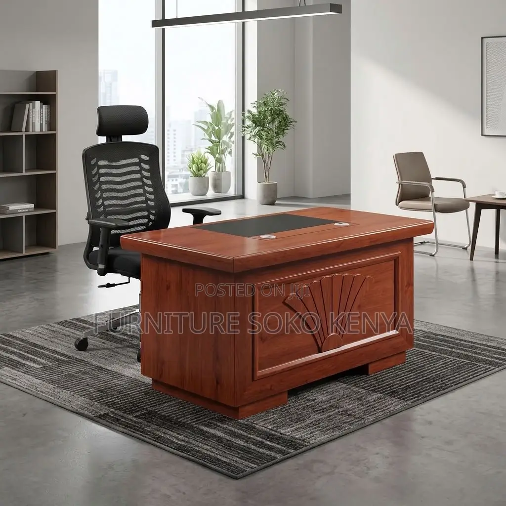 Office Desk; Mahogany 1.2 Meters Executive Seniors Desk
