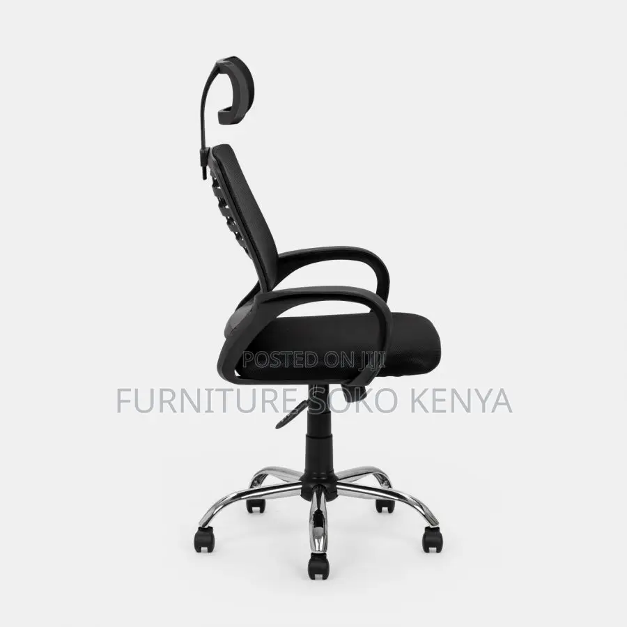 Office Chairs; Ergonomic Recliner Headrest Fabric Chair
