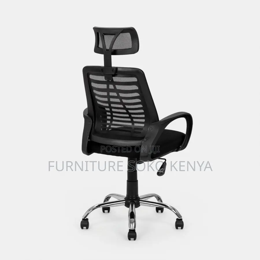 Office Chairs; Ergonomic Recliner Headrest Fabric Chair