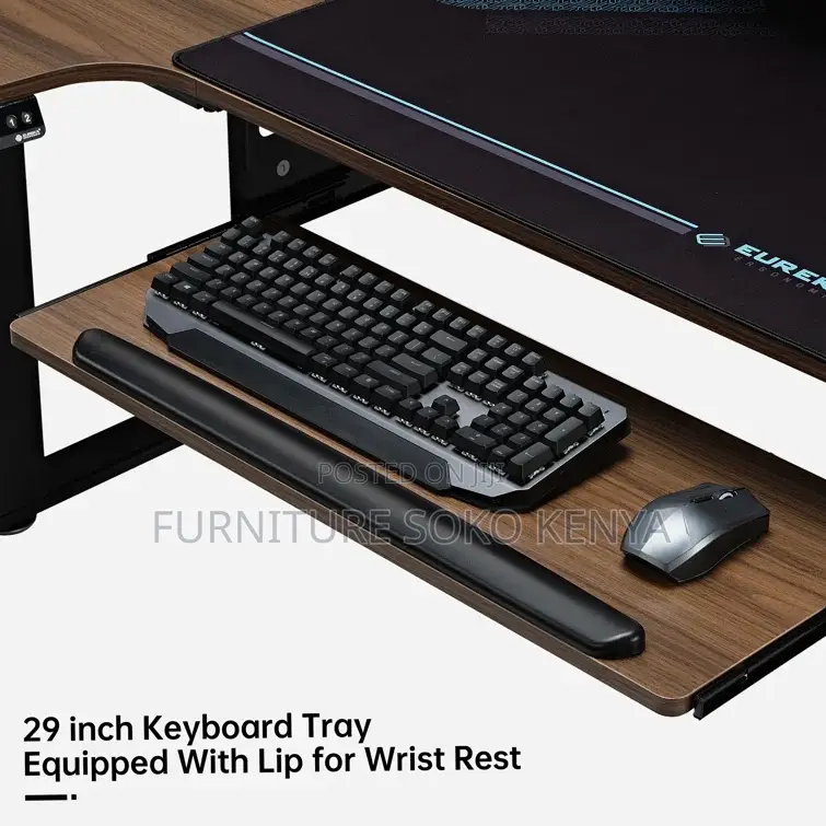 Office Desk; 1.4 Meters L Shaped Computer Adjustable Desk