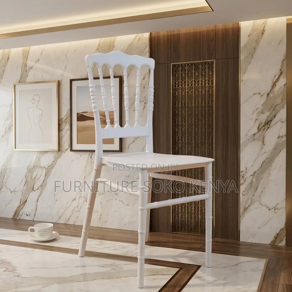 Home Chairs; White Wedding and Restaurant Chairs
