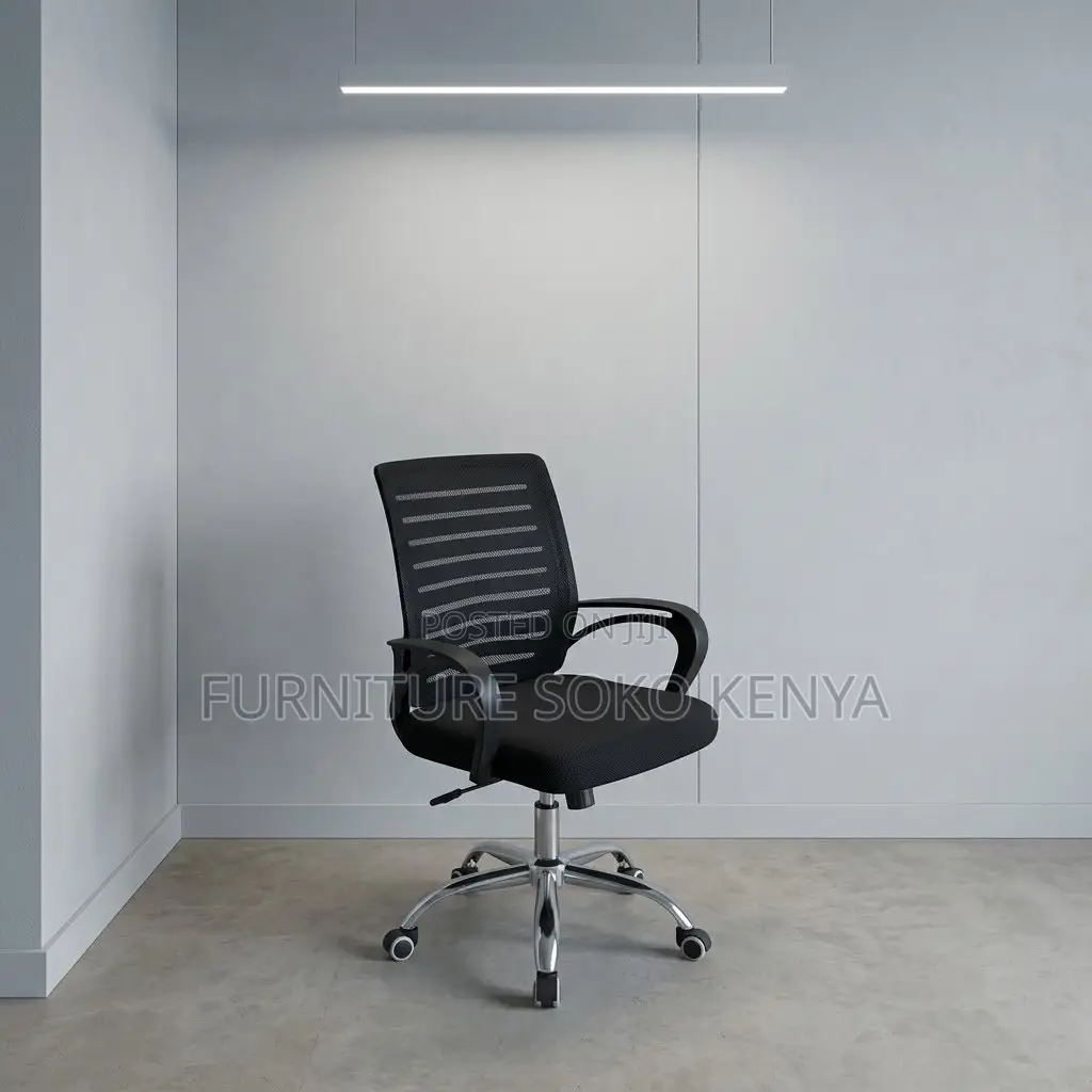 Office Chairs; Ergonomic Swivel Strong Mesh Office Chair