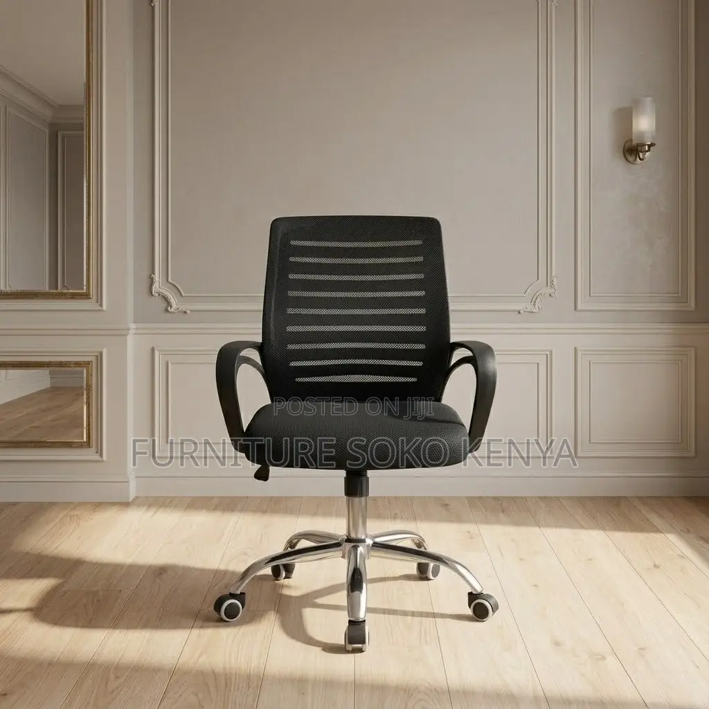 Office Chairs; Ergonomic Swivel Strong Mesh Office Chair