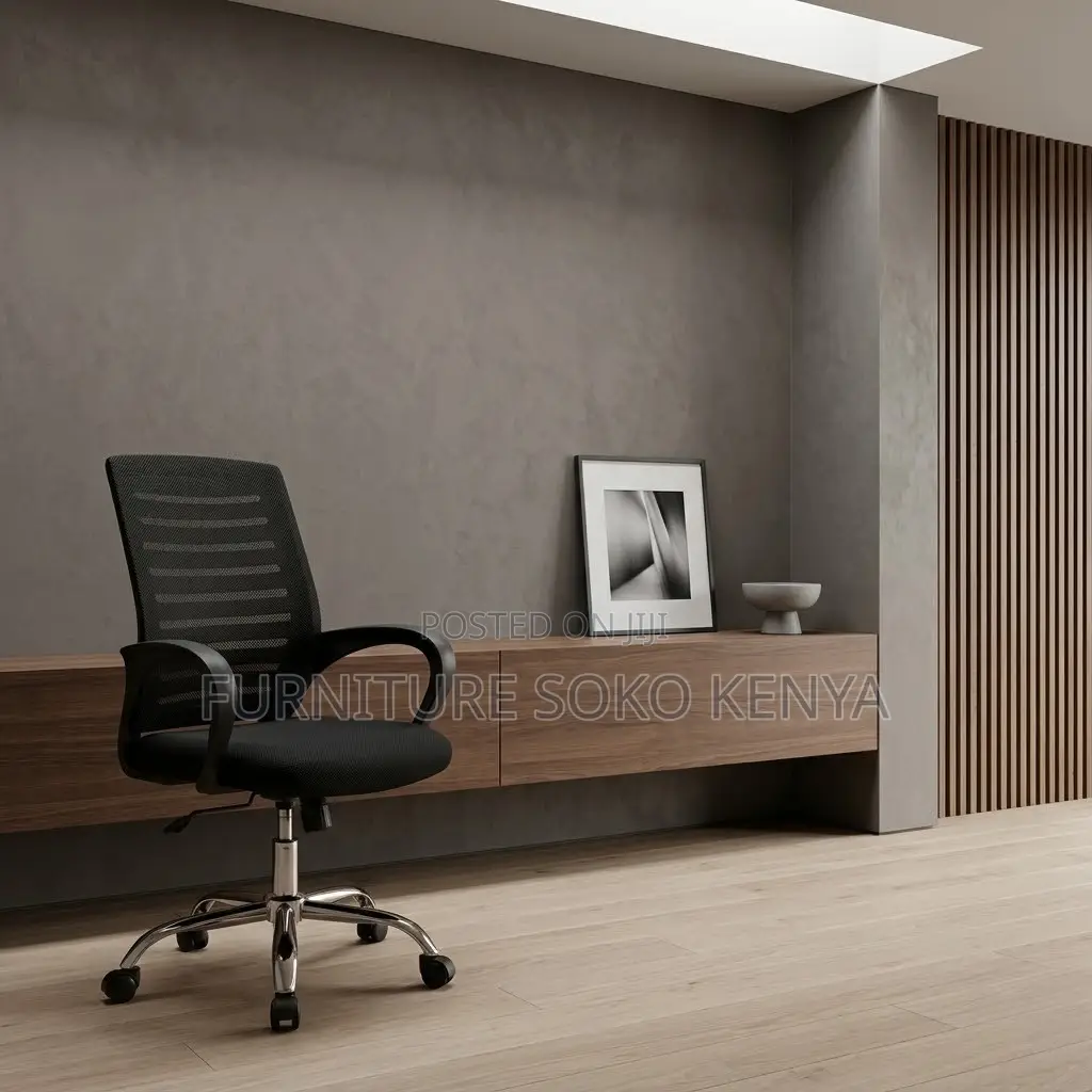 Office Chairs; Ergonomic Swivel Strong Mesh Office Chair
