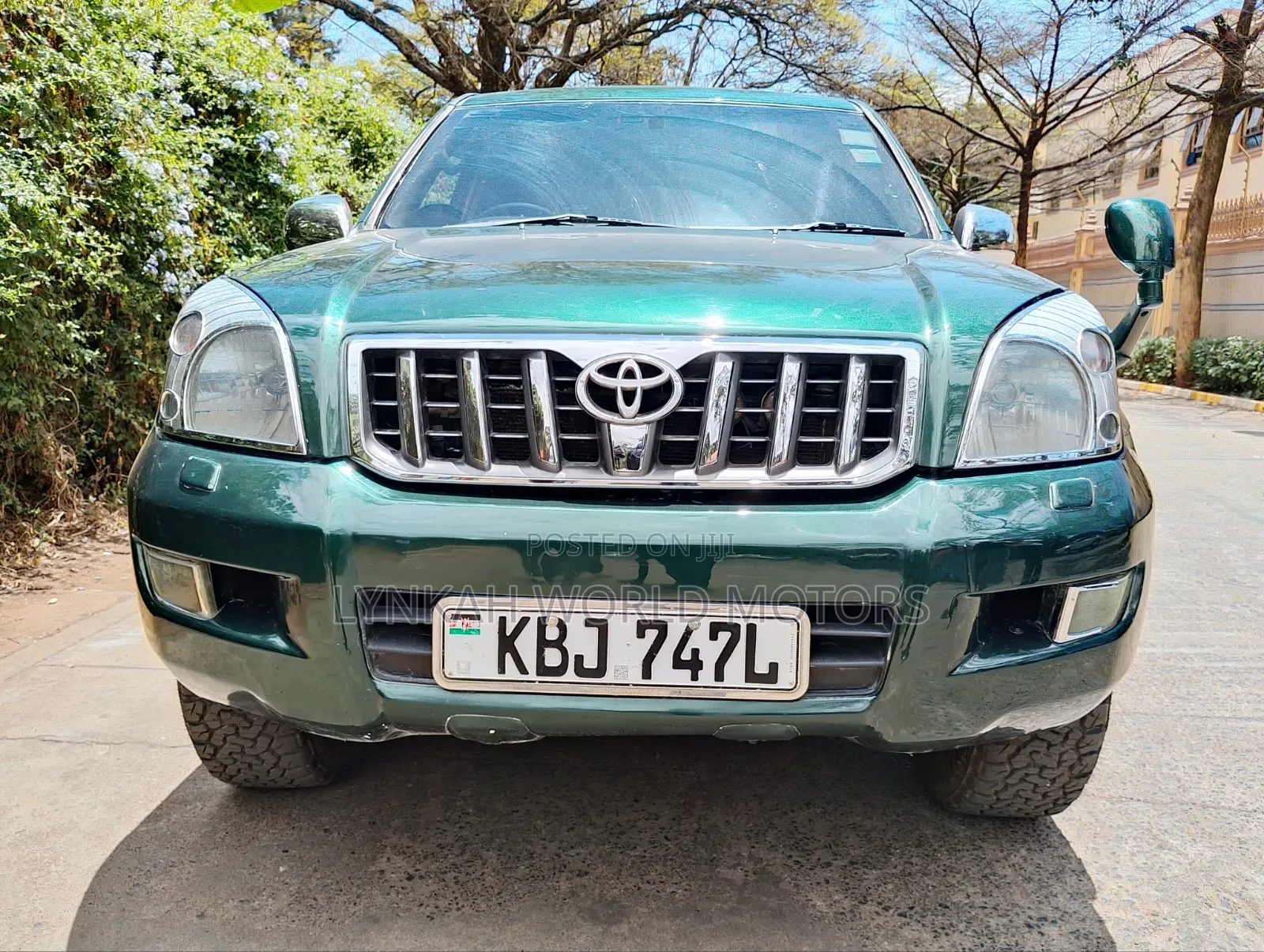 Toyota Land Cruiser Prado 2004 Green