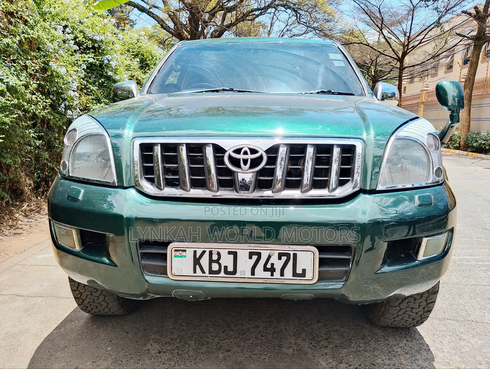 Toyota Land Cruiser Prado 2004 Green