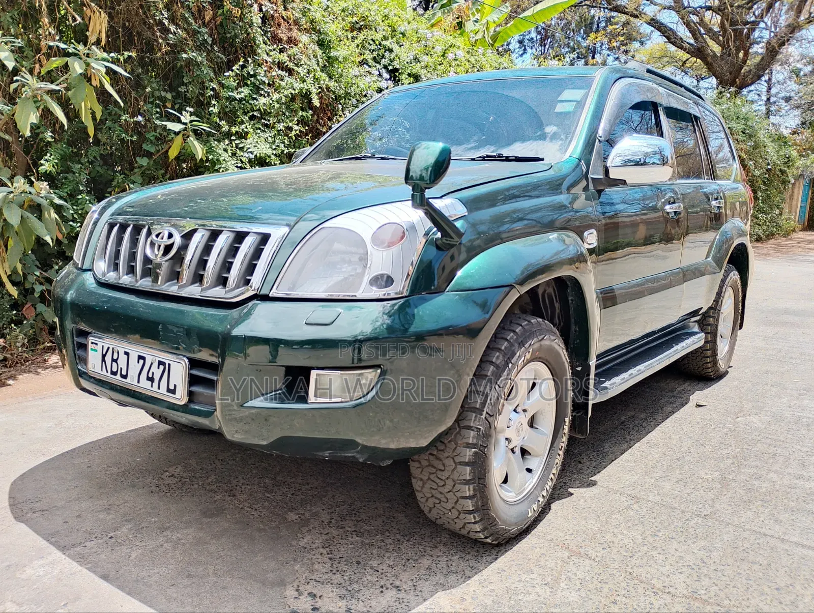 Toyota Land Cruiser Prado 2004 Green