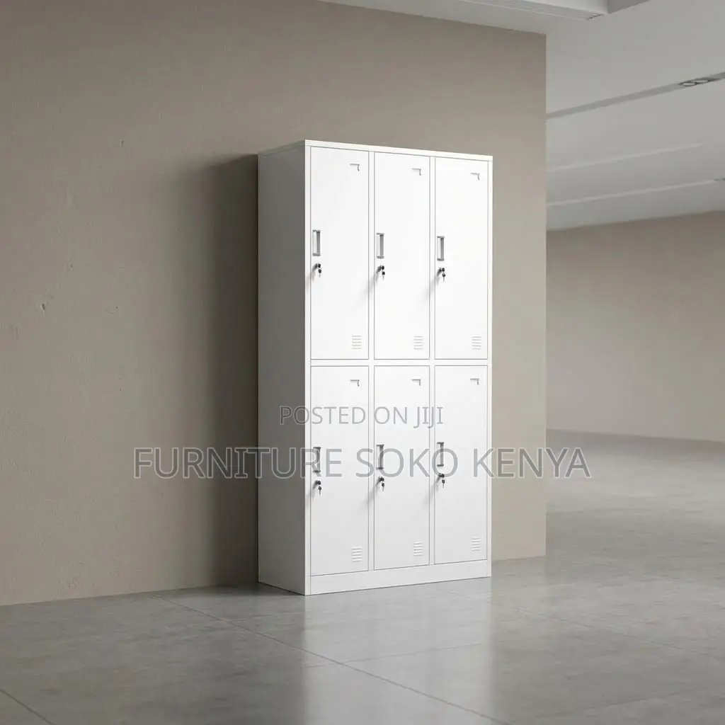 Office Cabinet; Executive 6 Lockers Office Document Cabinet