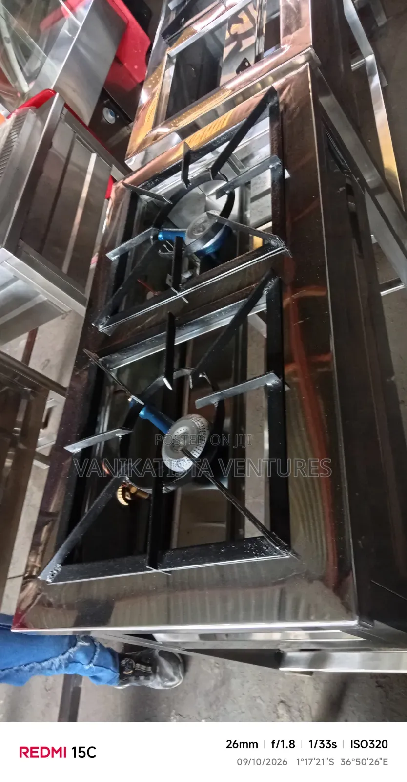 High Pressure Gas Two Burner Stove