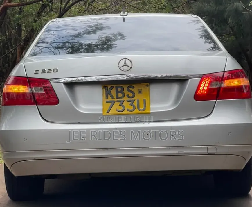Mercedes-Benz E220 2010 Silver