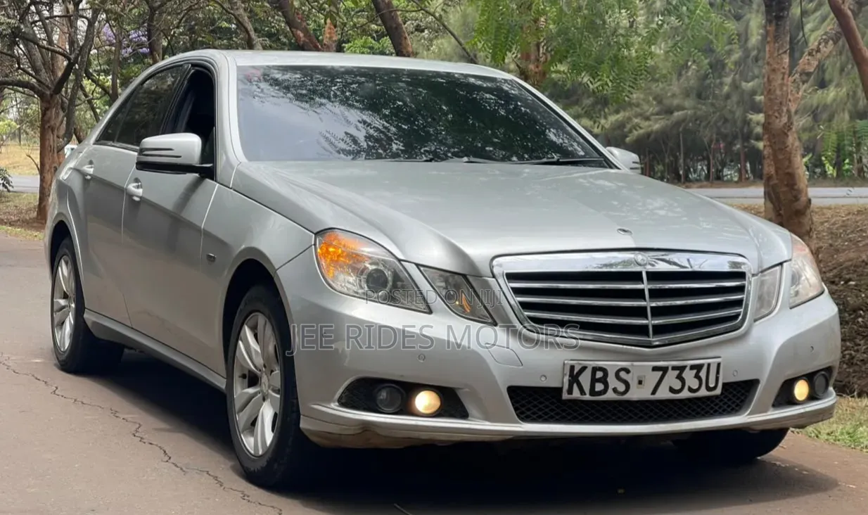 Mercedes-Benz E220 2010 Silver