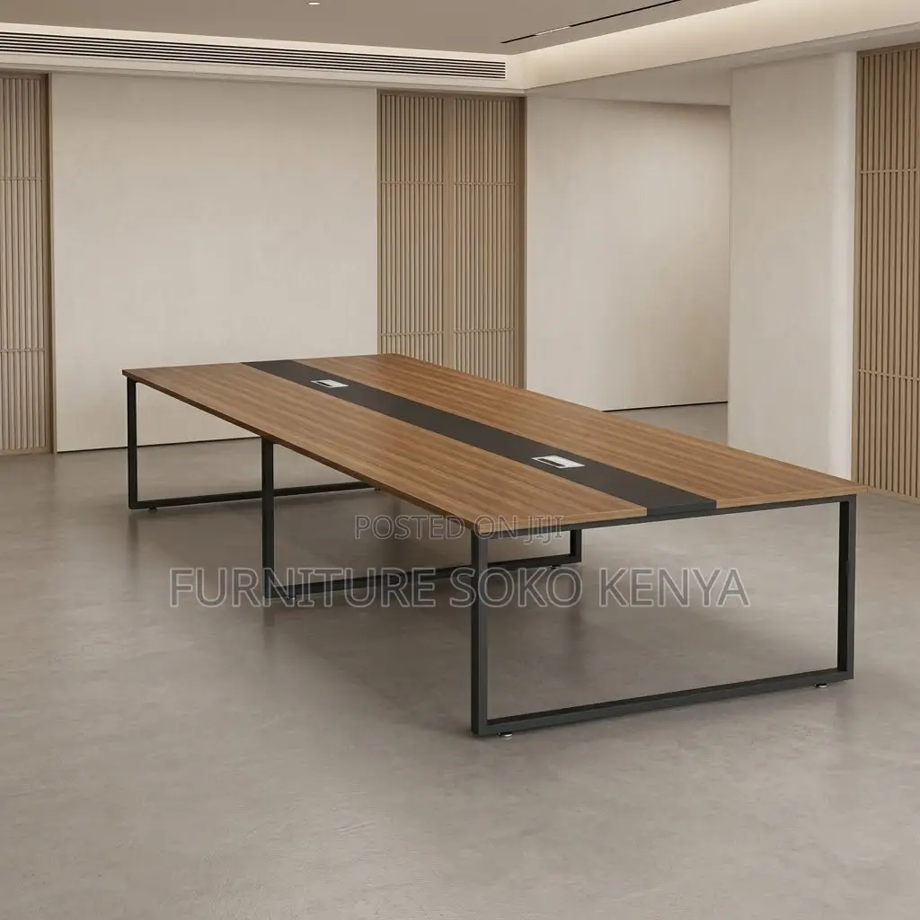 Boardroom Table; 2.4 Meters Staff Executive Boardroom Table