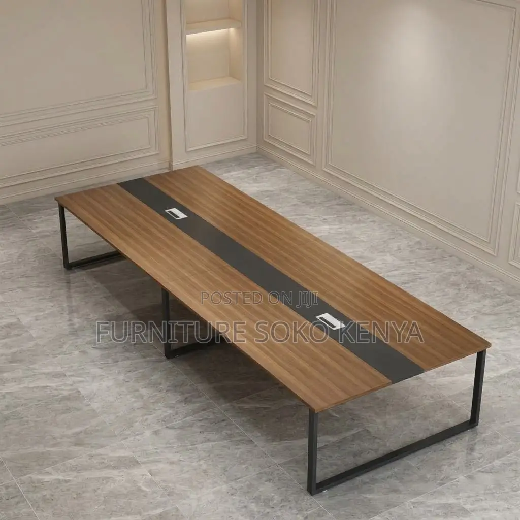 Boardroom Table; 2.4 Meters Staff Executive Boardroom Table
