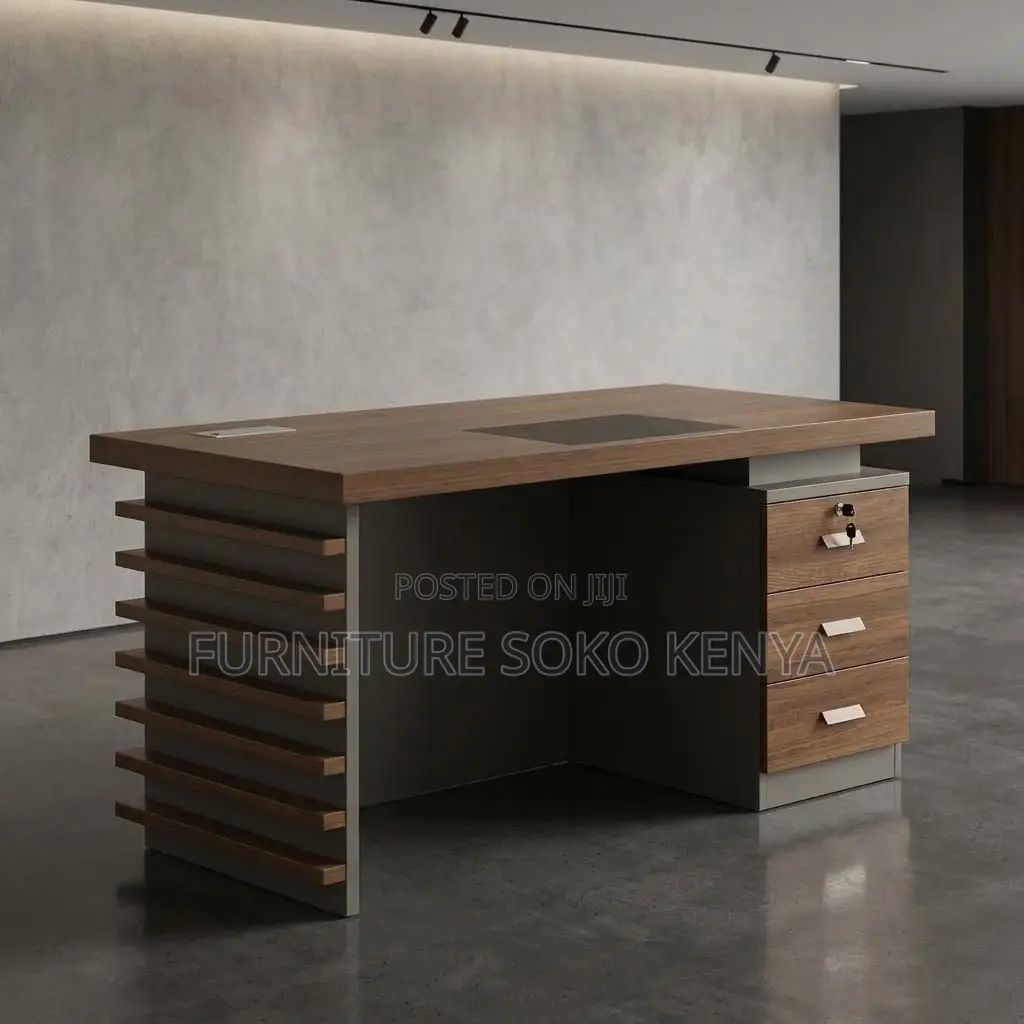 Office Desk; 1.4 Meter Office Executive Contemporary Desk