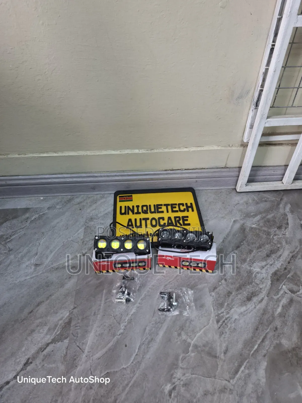 Car and Motorcycle LED Fog Lights Yellow& White