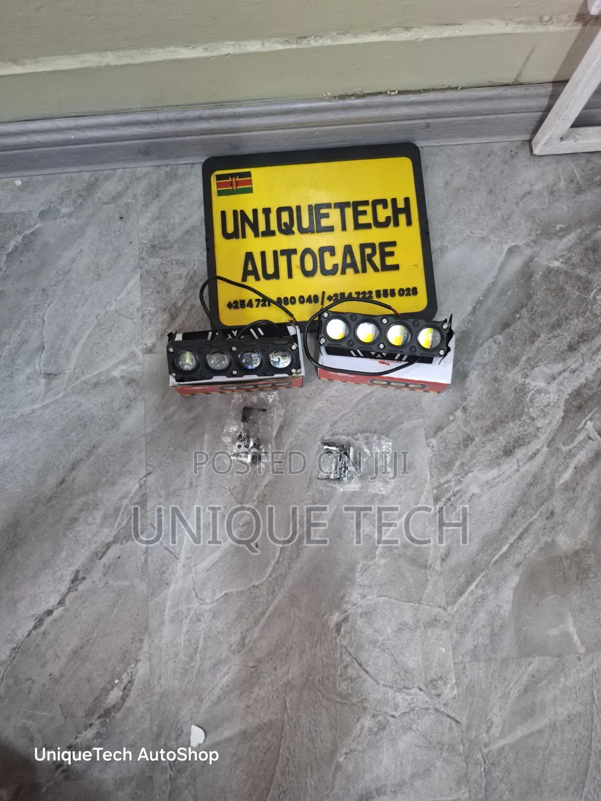 Car and Motorcycle LED Fog Lights Yellow& White