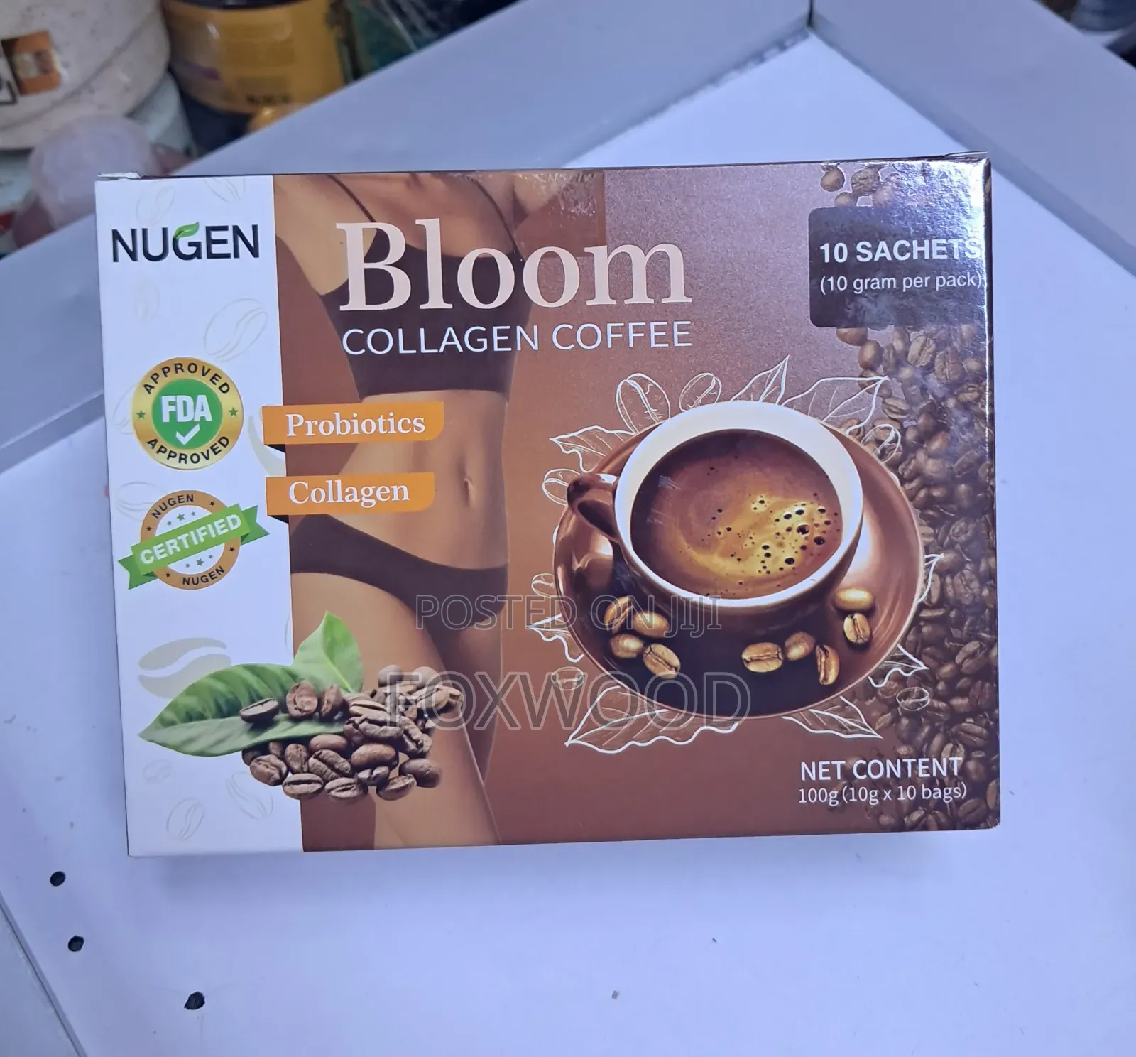 NuGen Bloom Collagen Coffee With Probiotics