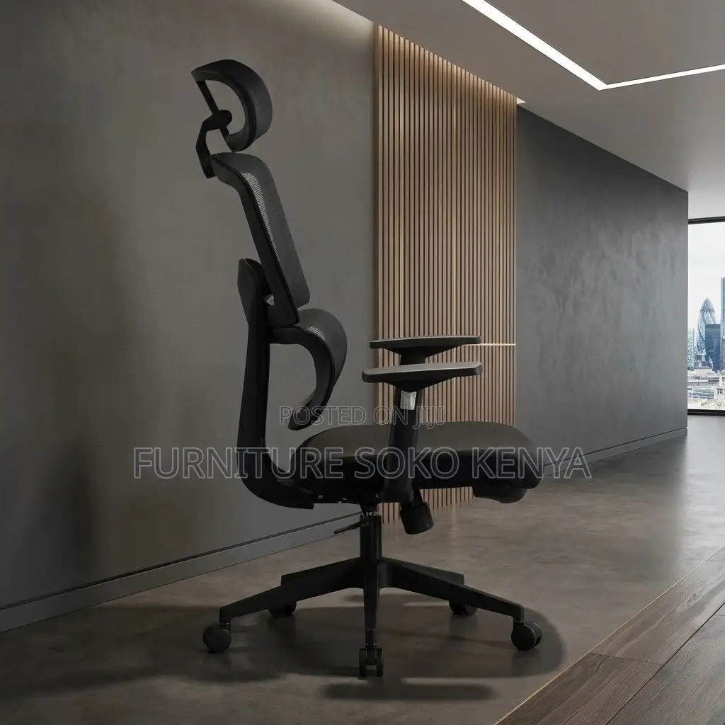 Office Chair; Orthopedic Full Mesh Office Reclining Chair