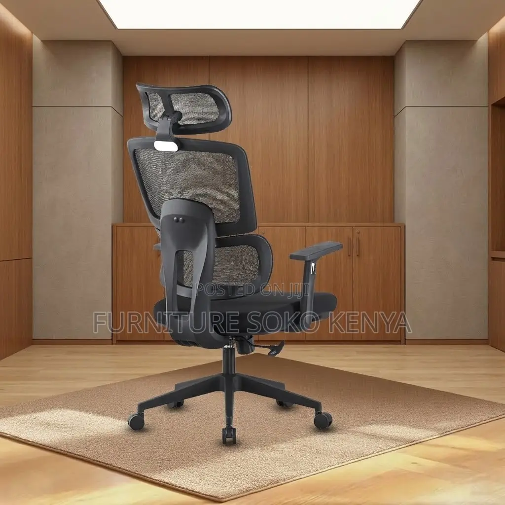 Office Chair; Orthopedic Full Mesh Office Reclining Chair