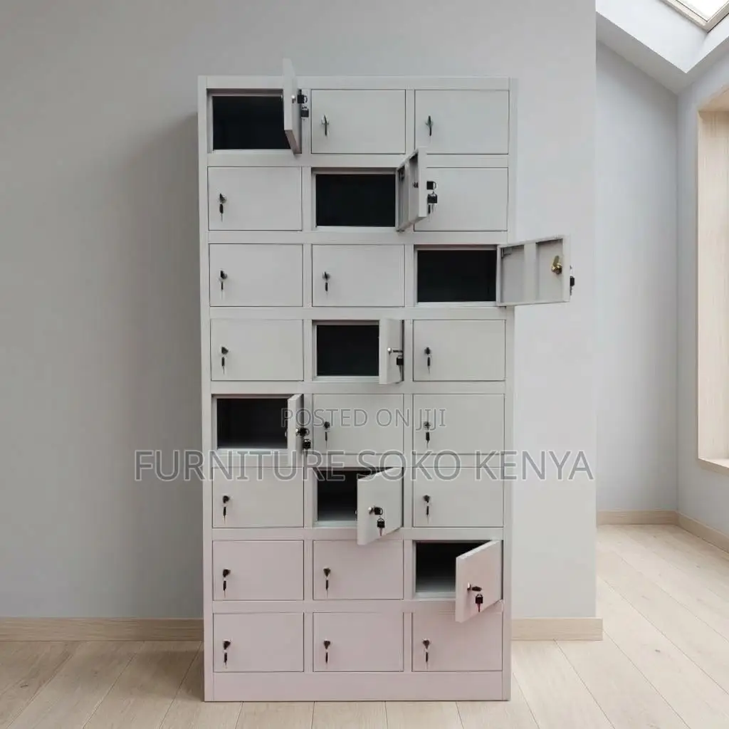 Office Cabinet; 24-Drawer Executive Modern Cabinets