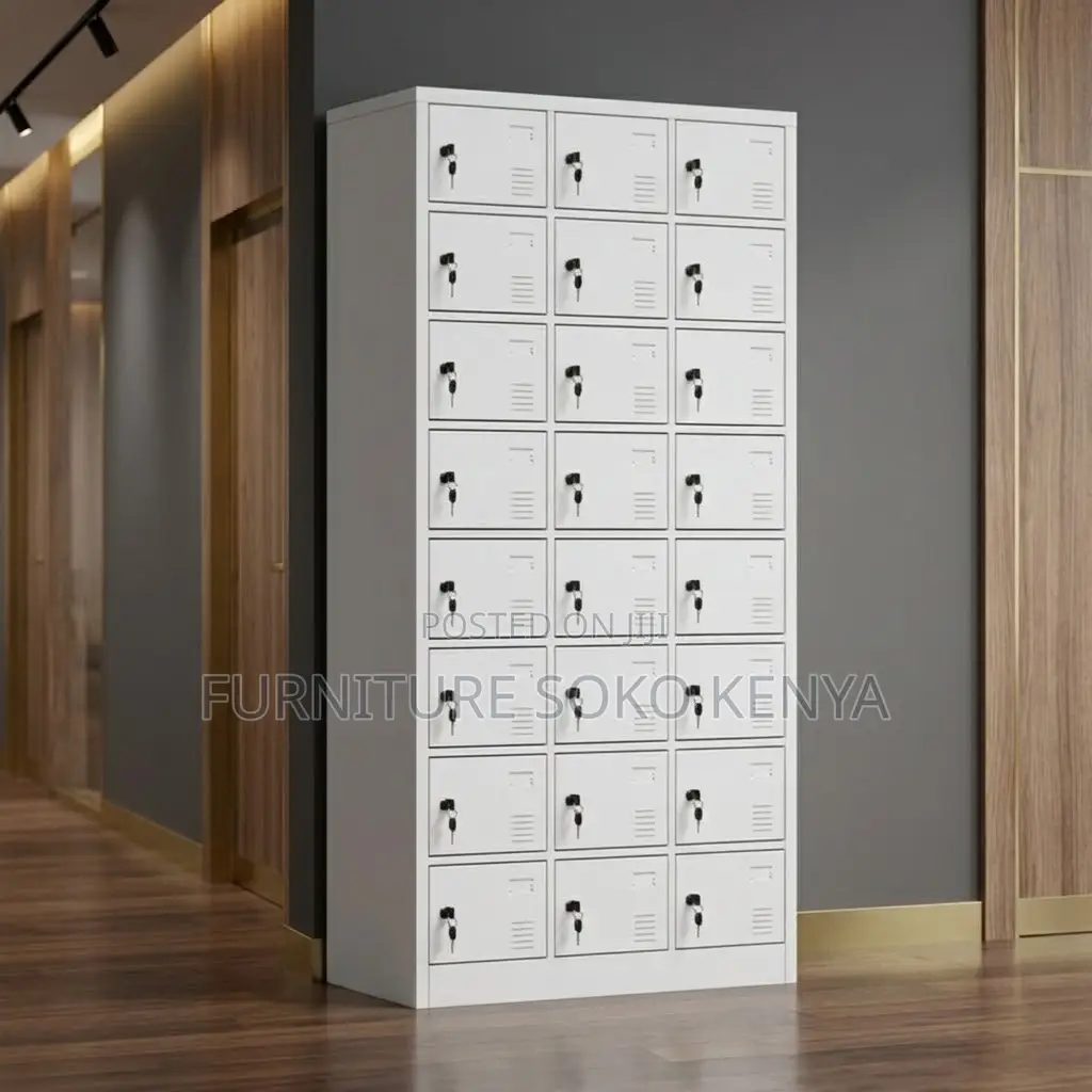 Office Cabinet; 24-Drawer Executive Modern Cabinets