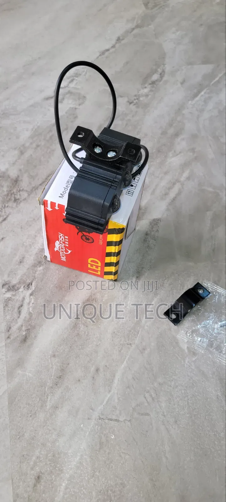 Motorcycle LED Fog Lights With Flickering Effect