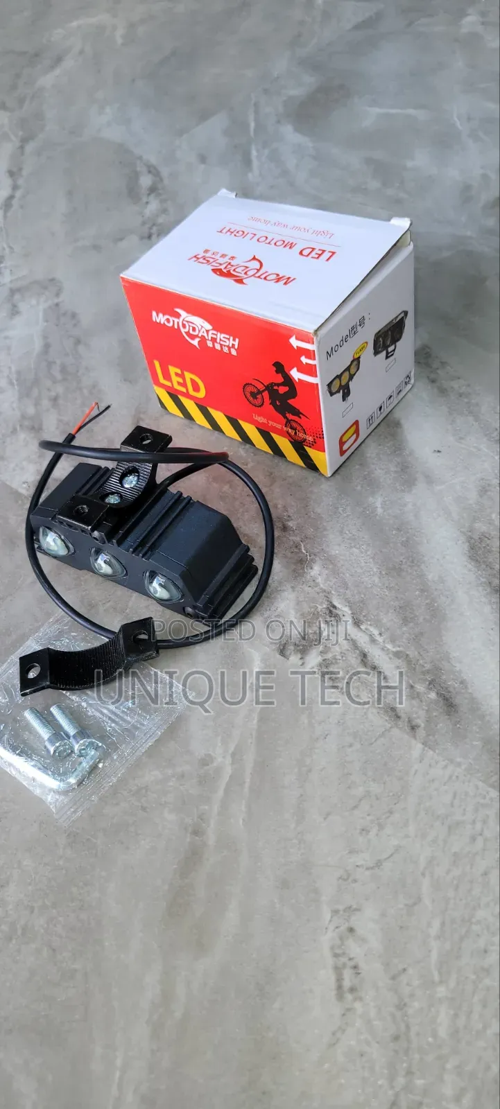 Motorbike LED Fog Lamps With Flashing Function