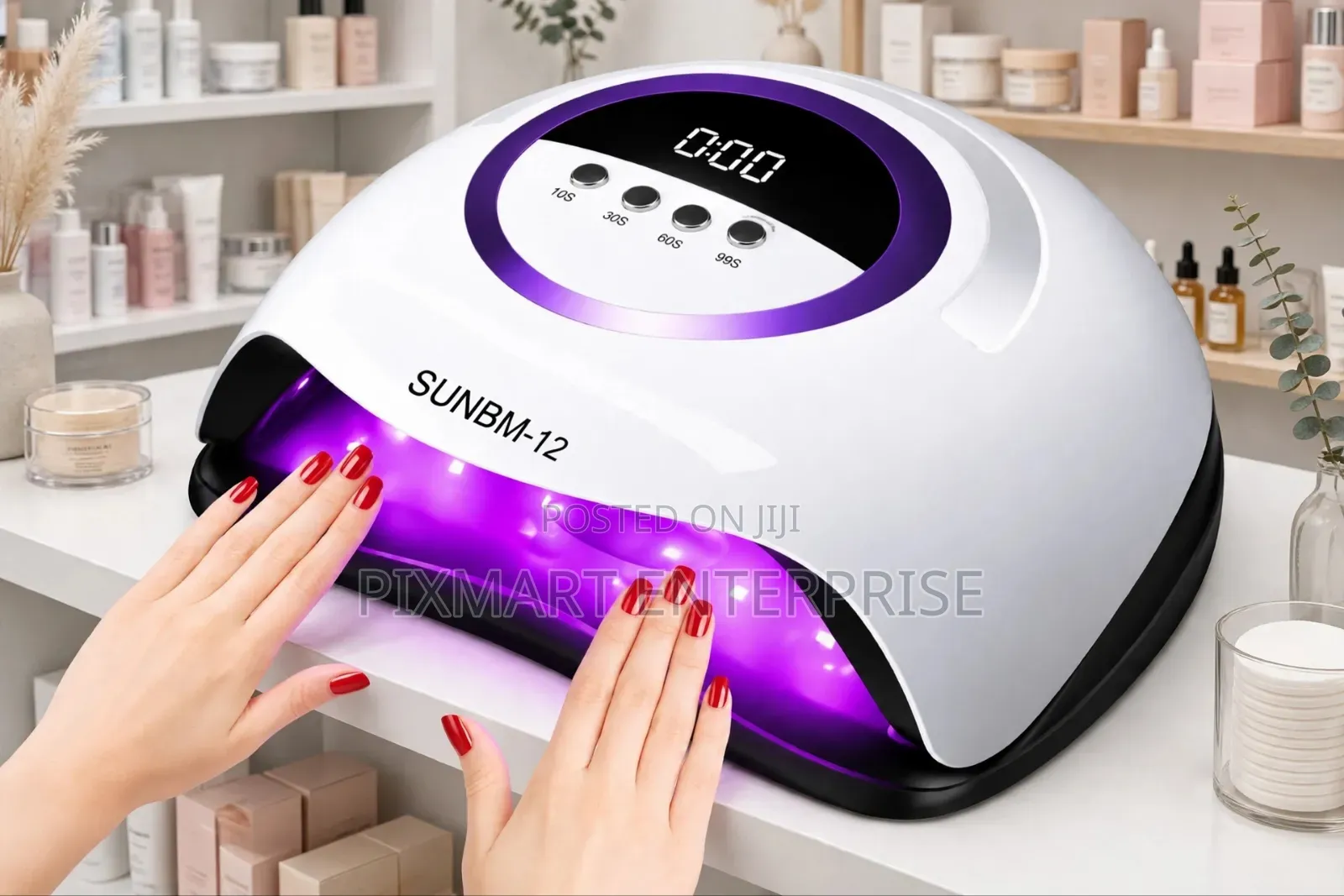 UV LED Gel Nail Polish Dryer Machine With Timer for Salon Use