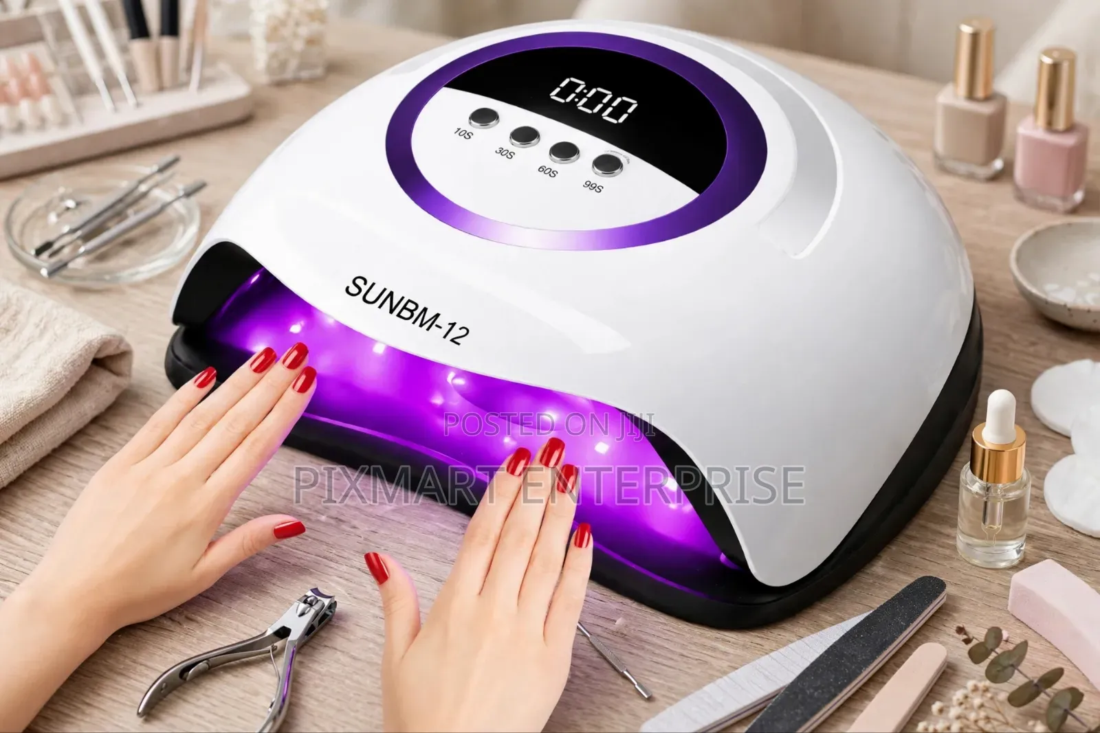 UV LED Nail Polish Dryer Machine for Home Manicure and Salon