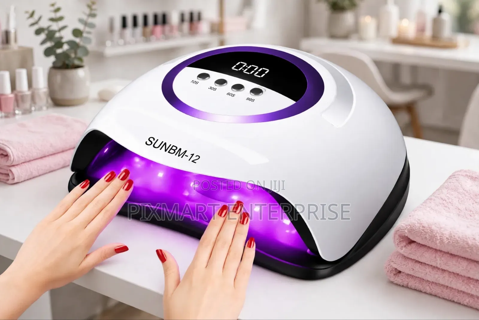 UV LED Nail Polish Dryer Machine for Home Manicure and Salon