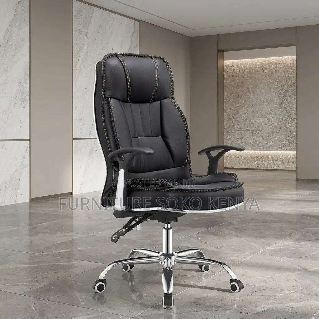 Office Chairs; Leather Reclining Office Working Chair