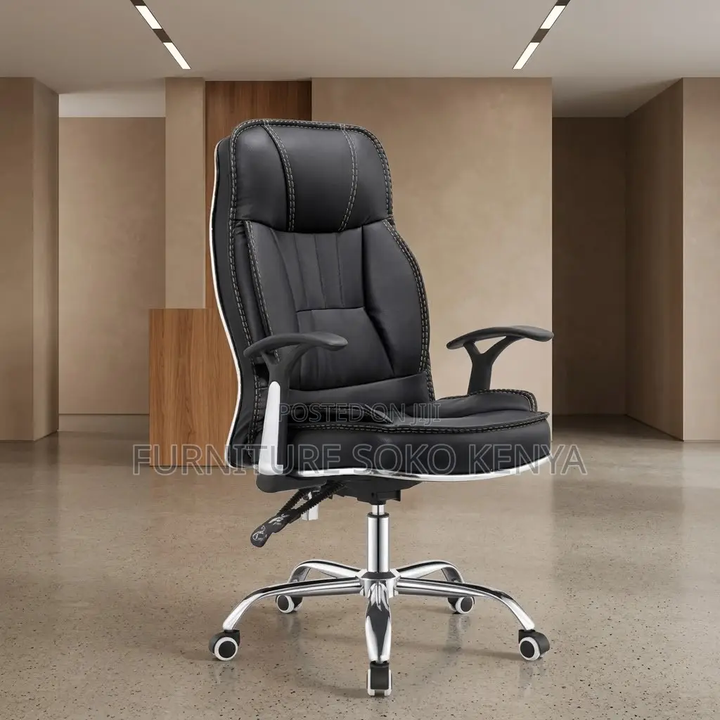 Office Chairs; Leather Reclining Office Working Chair