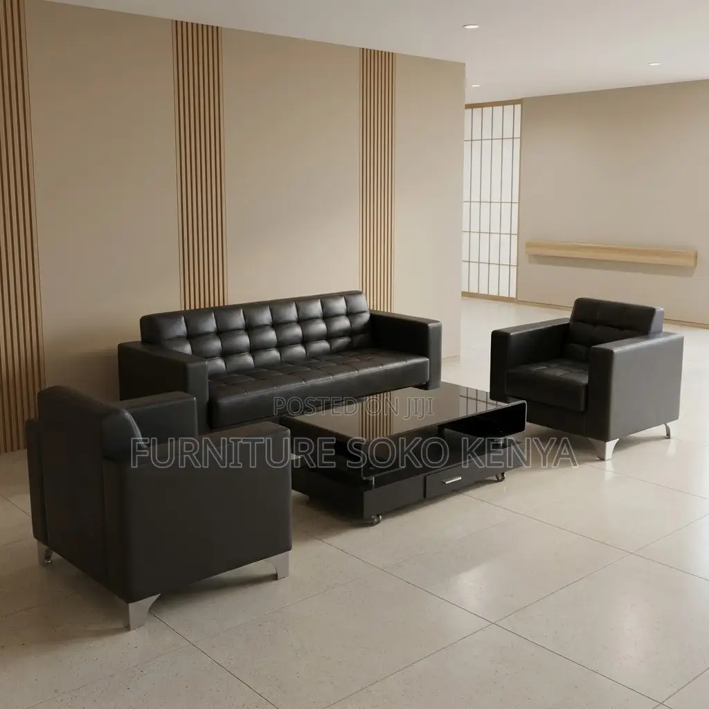 Office Sofa; Five Seaters Executive Staff Sofa Set