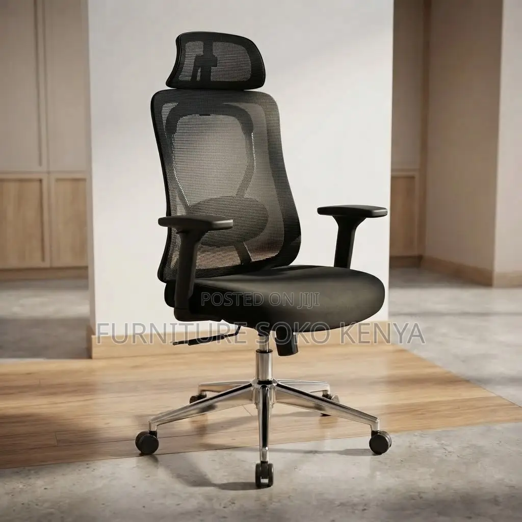 Office Chair; Ergonomic Mesh High Reclining Fabric Office Chair