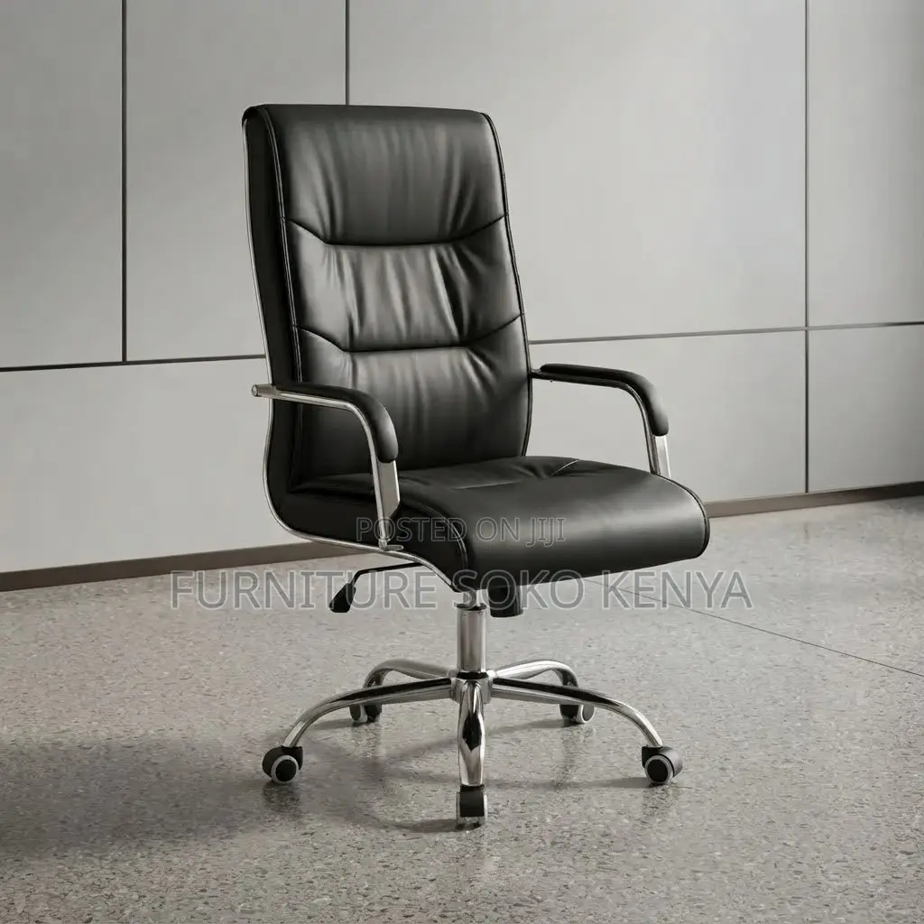 Office Chairs; Swivel Leather Visitors and Office Staff Chair