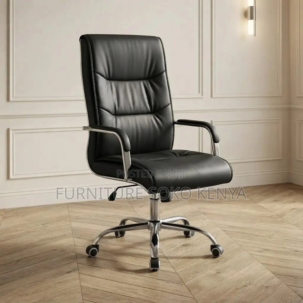 Office Chairs; Swivel Leather Visitors and Office Staff Chair