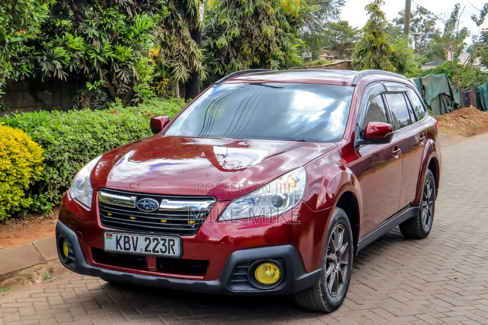 Subaru Outback 2013 Red