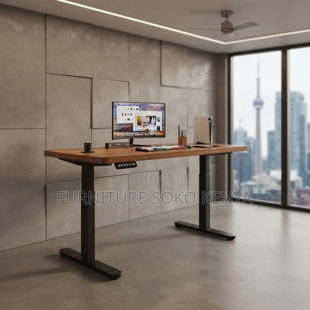 Office Desk; 1.6m Electric Home Studios Adjustable Table