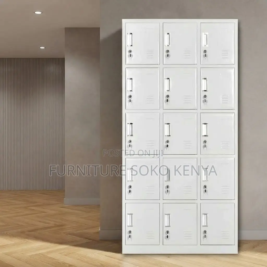 Office Cabinet; Stainless Steel 15 Drawers Cabinet