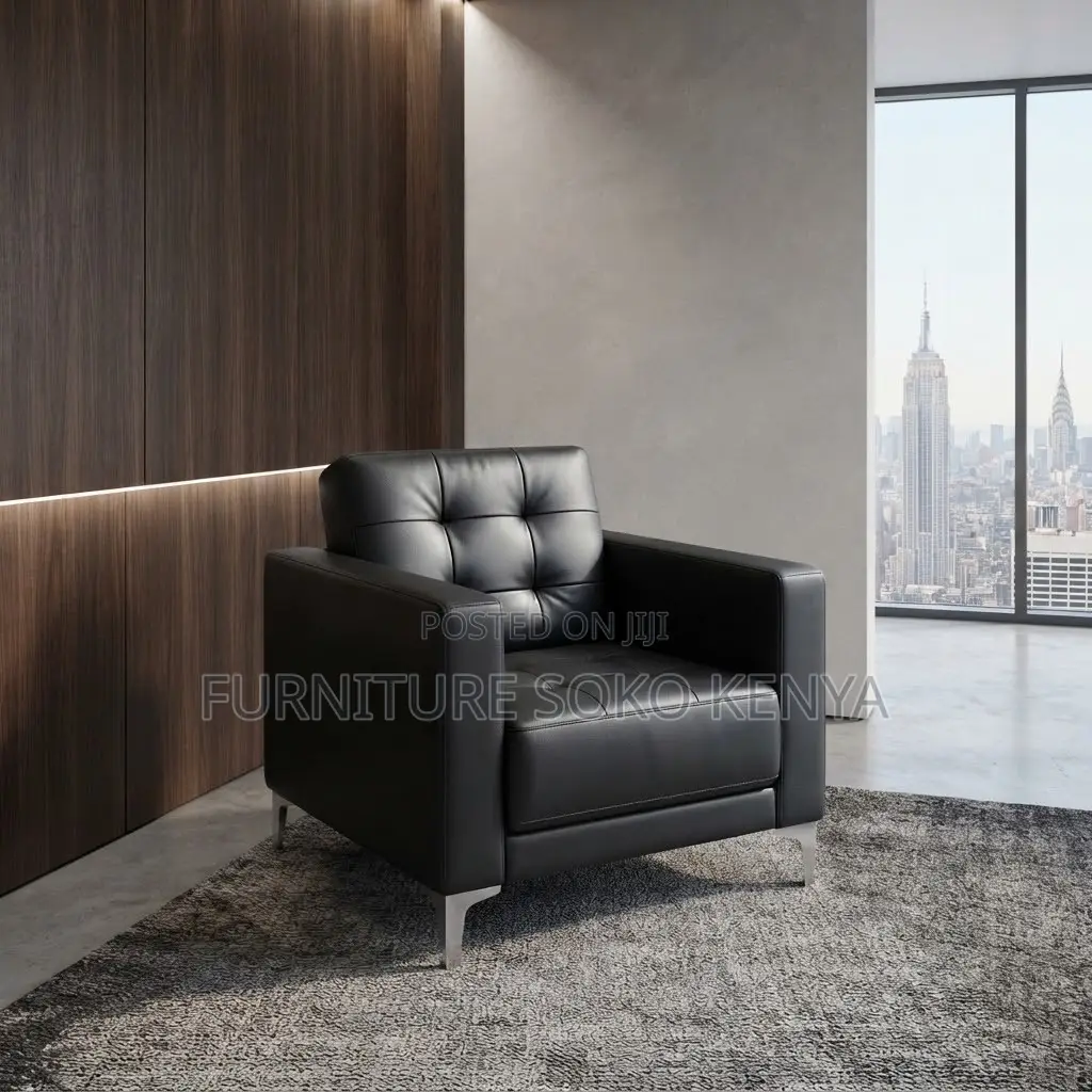 Office Sofa; One-Seater Executive Office Sofa