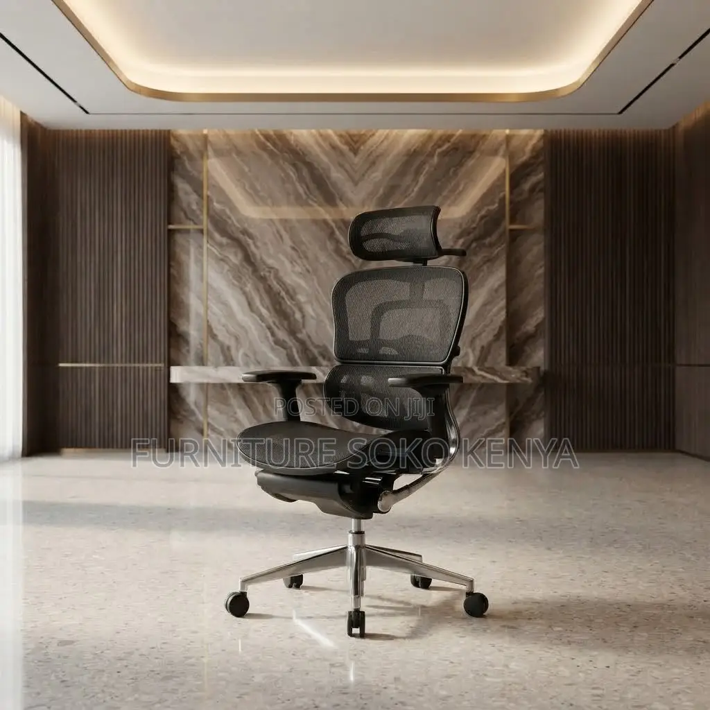 Office Chairs; High Orthopedic Home Office Chair With Footrest