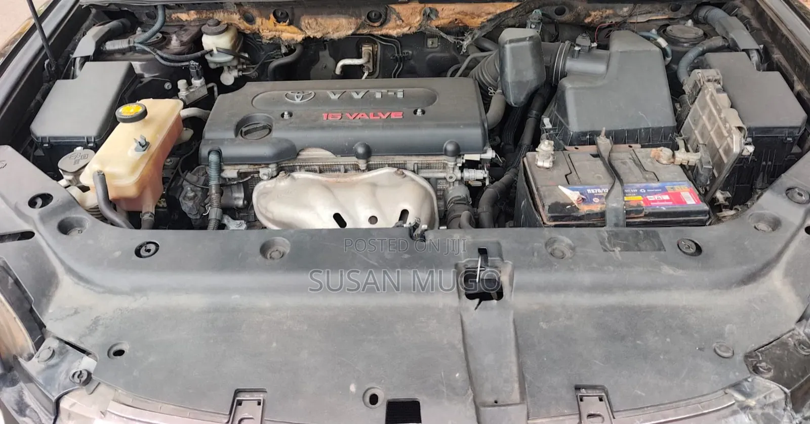 Toyota Vanguard 2012 Black
