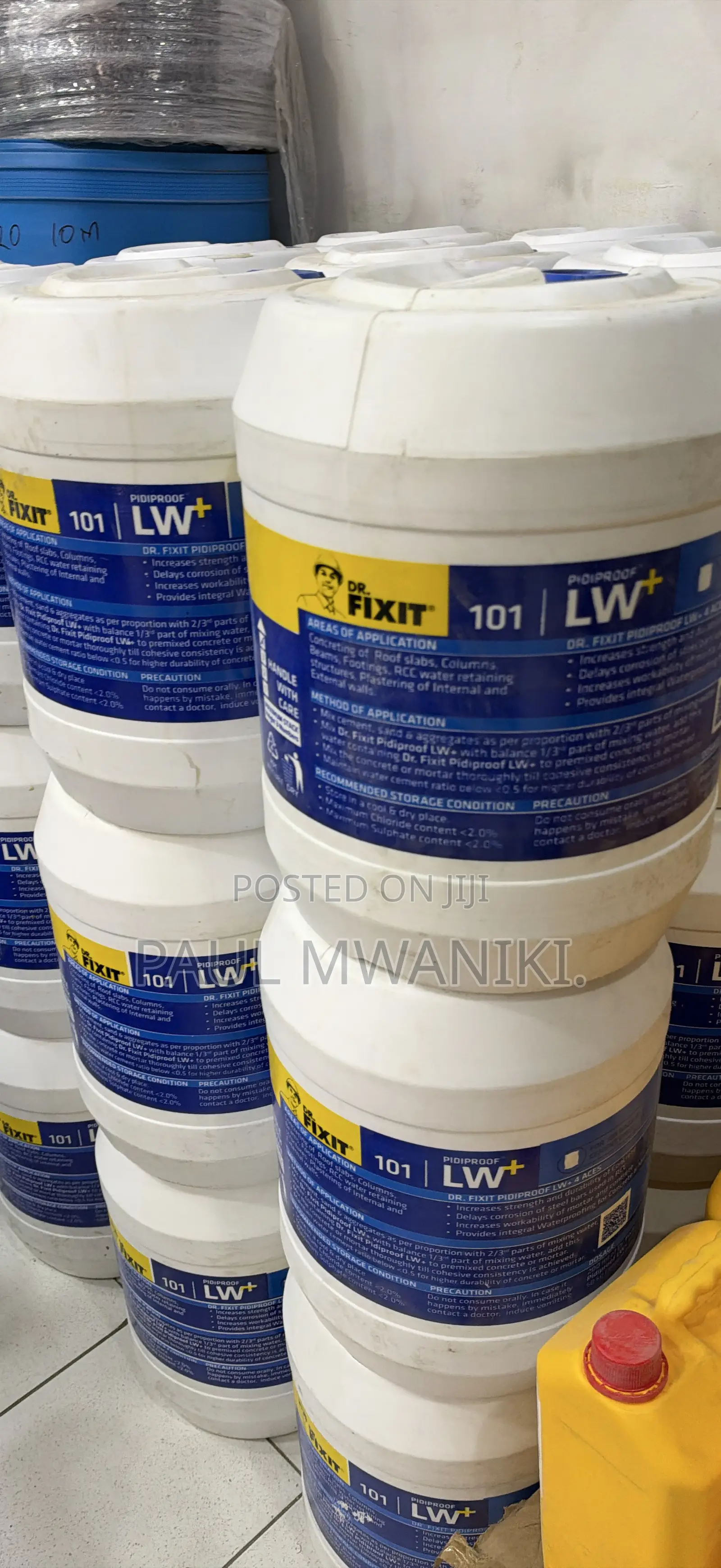 Dr. Fixit Pidiproof 101 Lw+ – Liquid Waterproofing Admixture