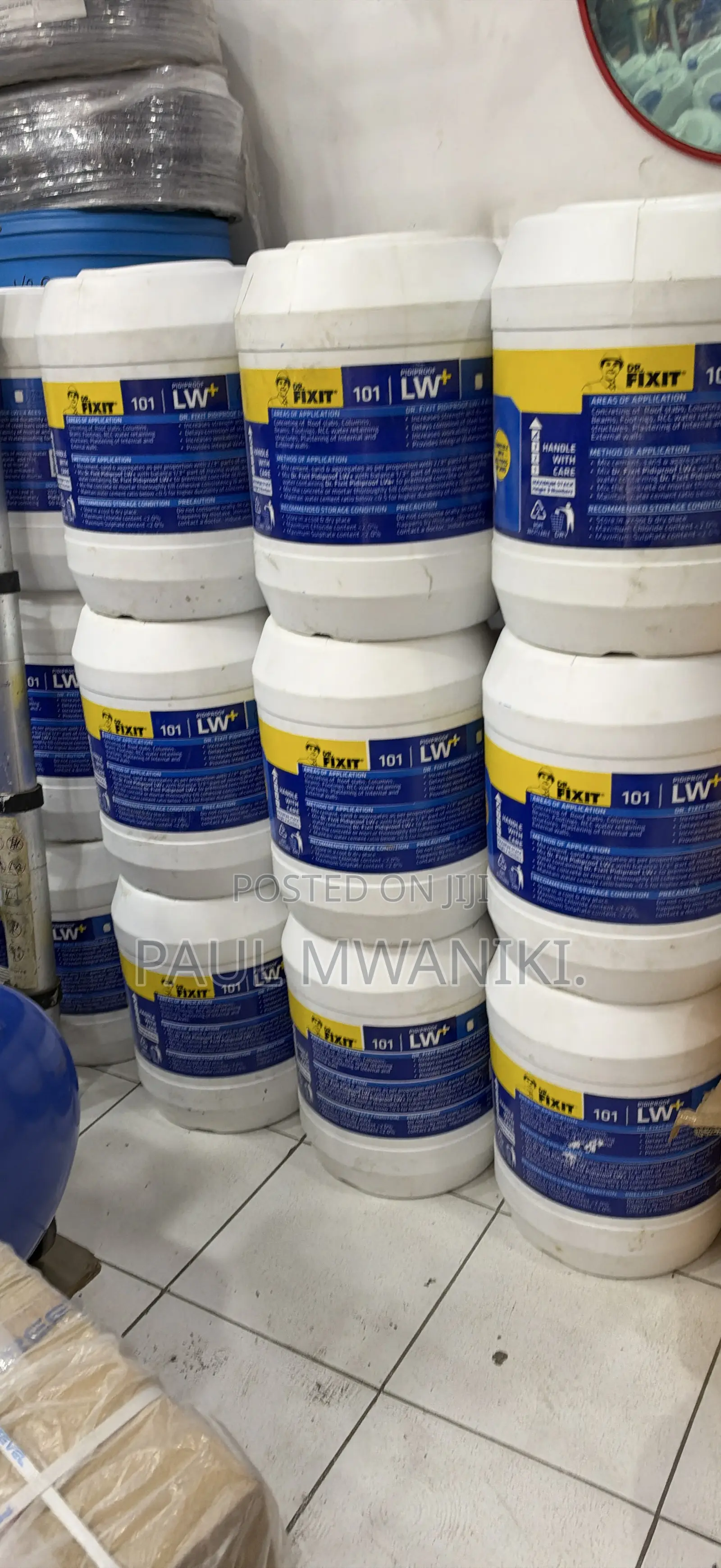 Dr Fixit Pidiproof 101LW+ Waterproofing Chemical for Concrete & Mortar