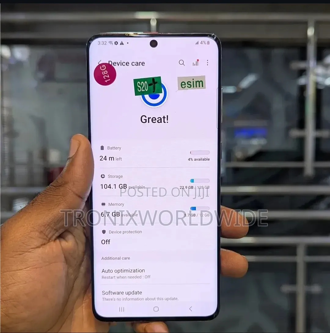 Samsung Galaxy S20+ 5G 128 GB Gray