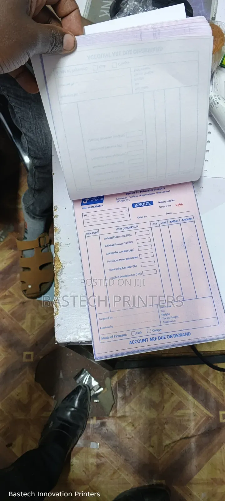 A5 Receipt Book Printing - Fast and Reliable