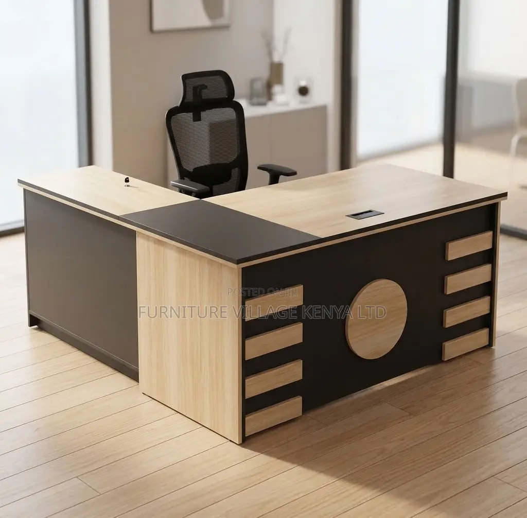Office Desk; 1.6 M Executive Director's Computer-Office Desk