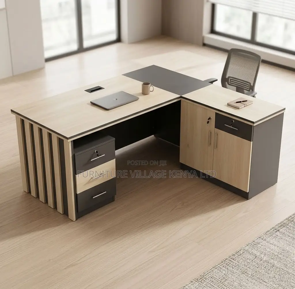 Office Desk; 1.6 M Executive Director's Computer-Office Desk